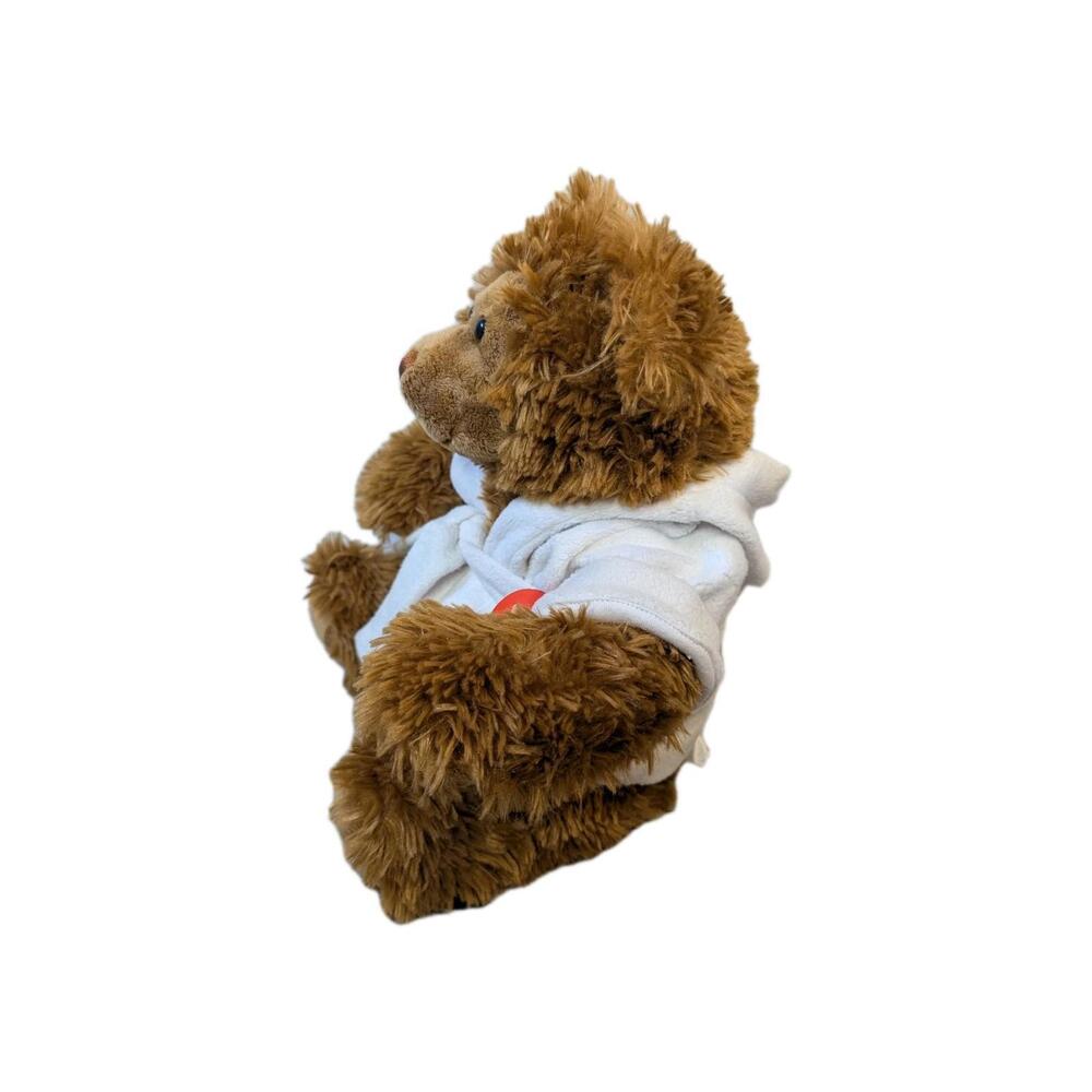 Golden Brown Weighted Build-A-Bear With White Robe - Picture 7 of 7